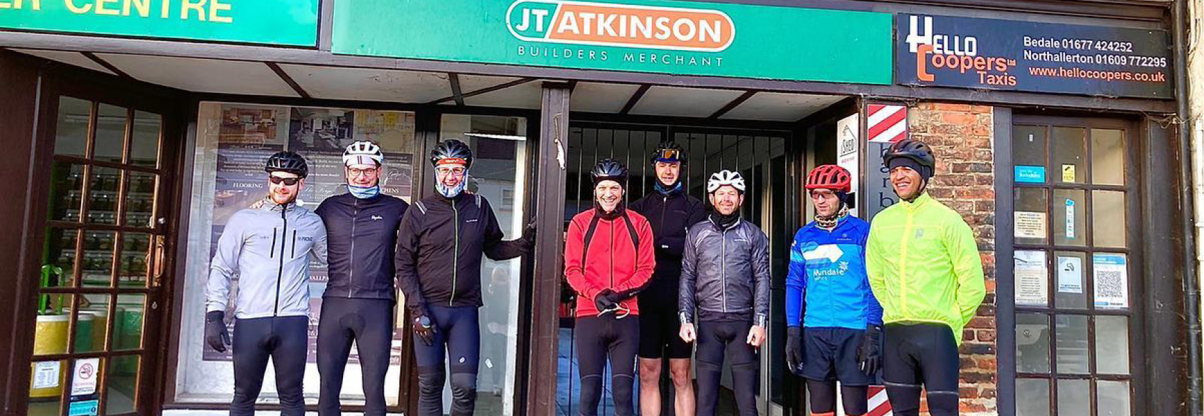 JT Atkinson Dales bike ride raises £4,020!